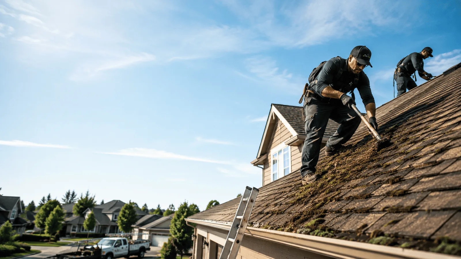 Roof Moss Removal in Bangor, CA near me